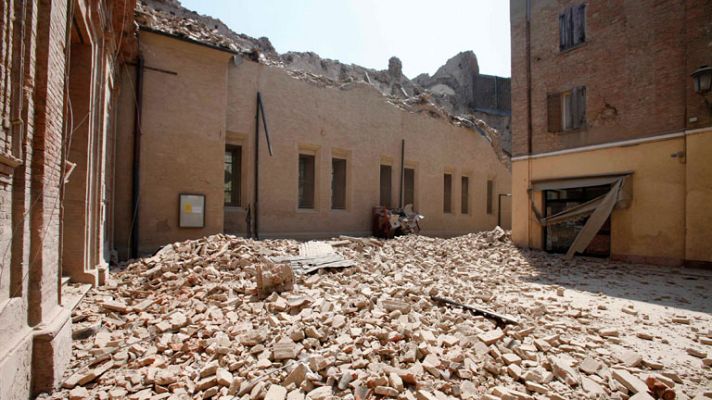 Telediario 1 - Un seismo más en el norte de Italia