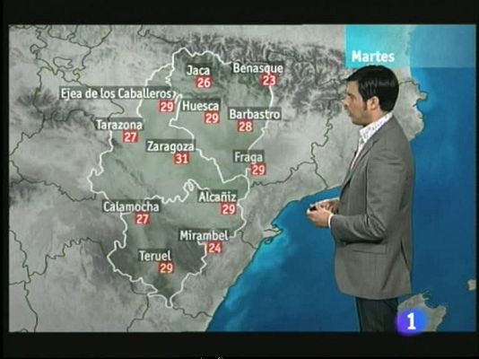 Noticias Aragón - El tiempo en Aragón - 29/05/12