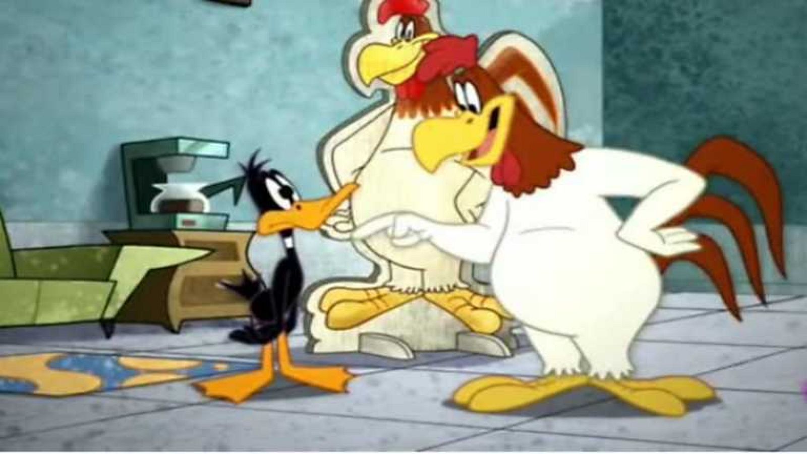 La historia del gallo Claudio - El show de los Looney Tunes | Ver