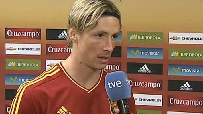 Telediario 1 - Torres: "Con el 1-1 sabíamos que el partido era nuestro"
