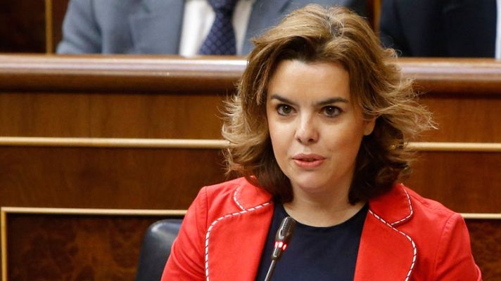 Telediario 1 - Sáenz de Santamaría viaja a EE.UU. este jueves con dos grandes citas económicas en la agenda