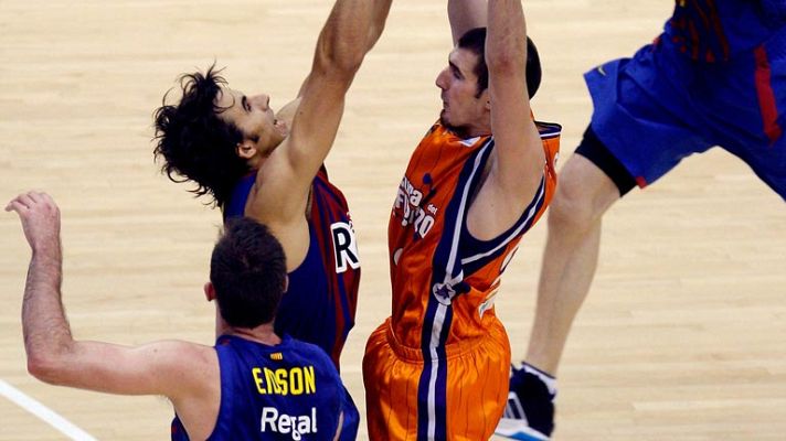 Baloncesto en RTVE - Valencia Basket 64-80 Barça Regal