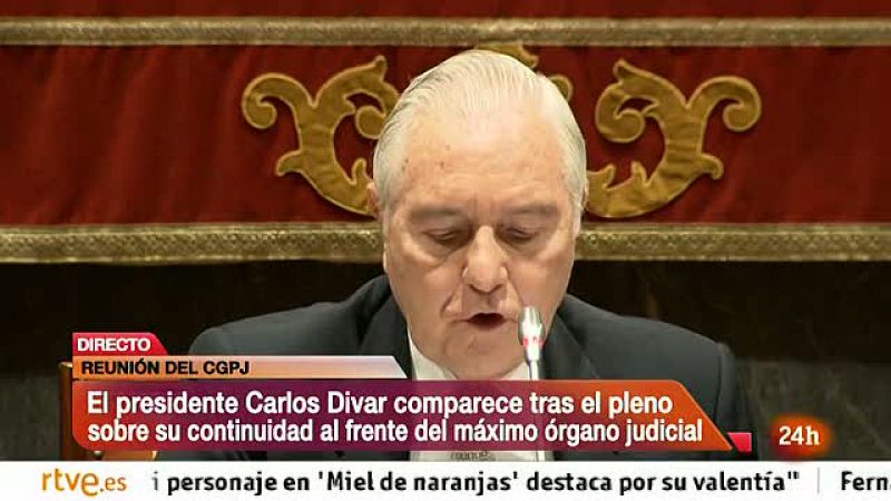 Dívar asegura que no ha cometido ninguna irregularidad en sus viajes a Marbella