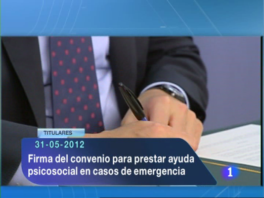 Informativo Telerioja - Telerioja en 2' - 31/05/12