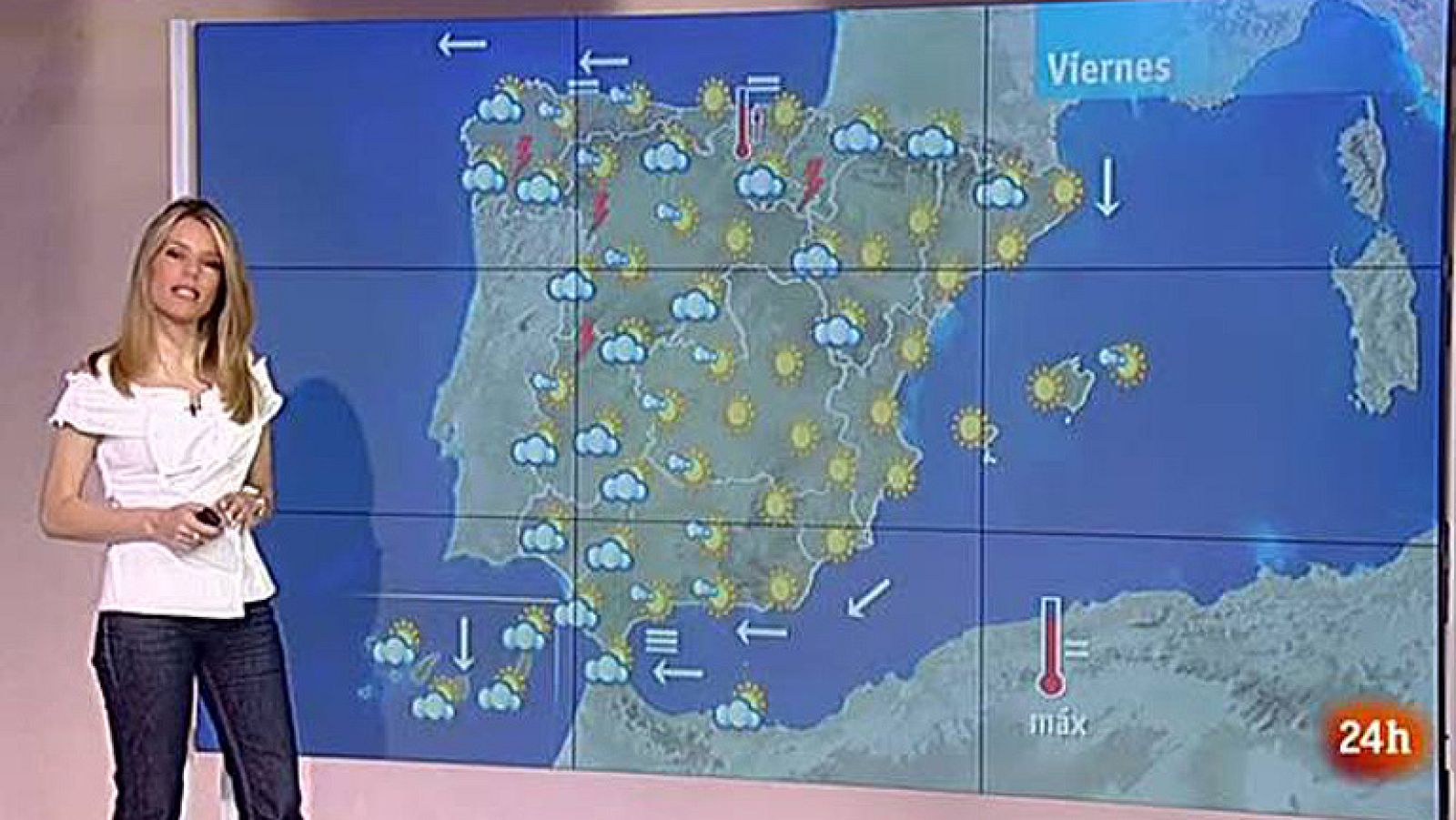 Suben las temperaturas y más nubes - El tiempo | Ver