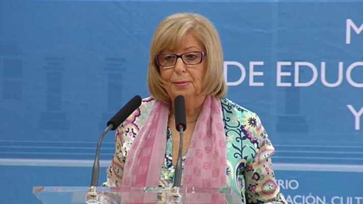 Telediario 1 - Se aplaza el oral de idiomas en selectividad