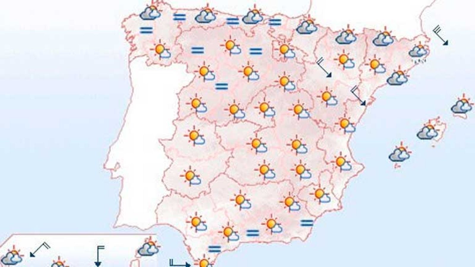 Tormentas en el Cantábrico, Castilla y León, alto Ebro y Pirineos