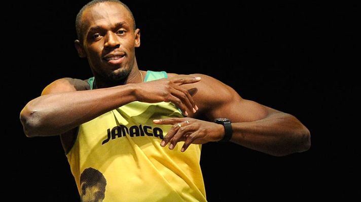Telediario 1 - Usain Bolt: modelo y 'showman'