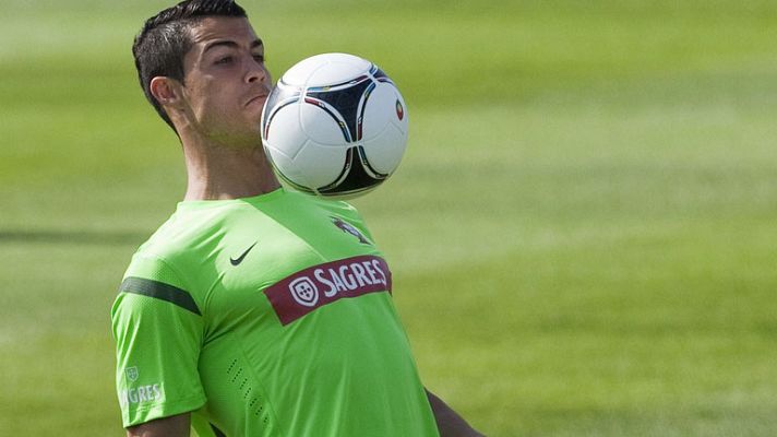 Telediario 1 - Portugal no quiere meterle presión a Cristiano