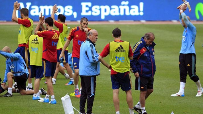 Telediario 1 - Última estación antes de la Eurocopa