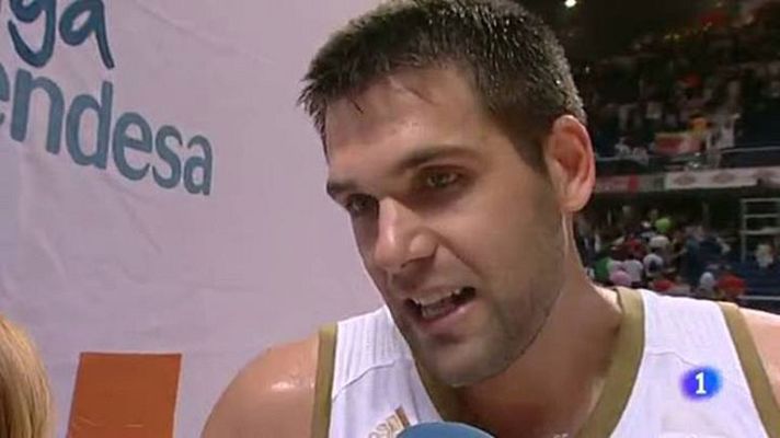 Telediario 1 - Reyes: "Espero que en la final demostremos el nivel que tenemos"