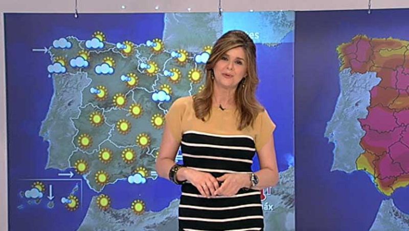 Chubascos y tormentas en el cuadrante nordeste peninsular