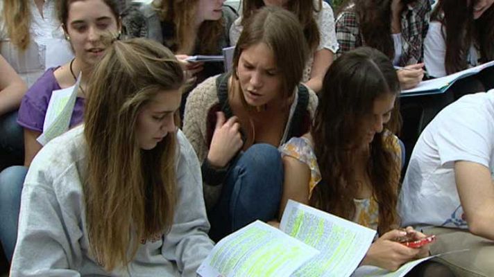 Telediario 1 - Selectividad 2012