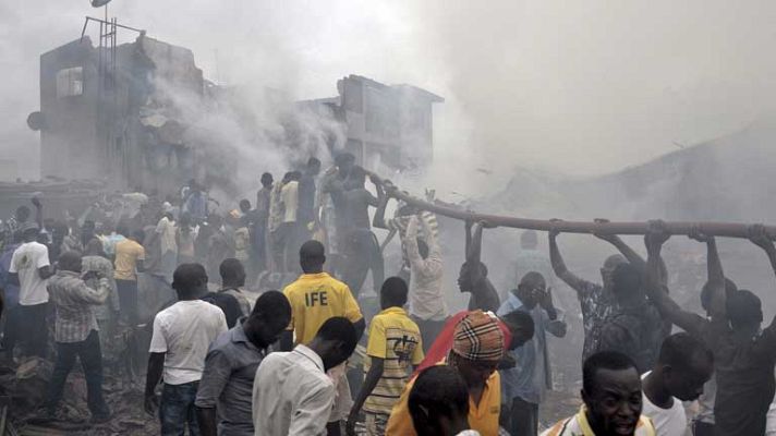 Telediario 1 - Luto en Nigeria