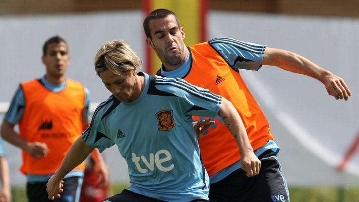 Telediario 1 - Del Bosque afina la selección para la Eurocopa