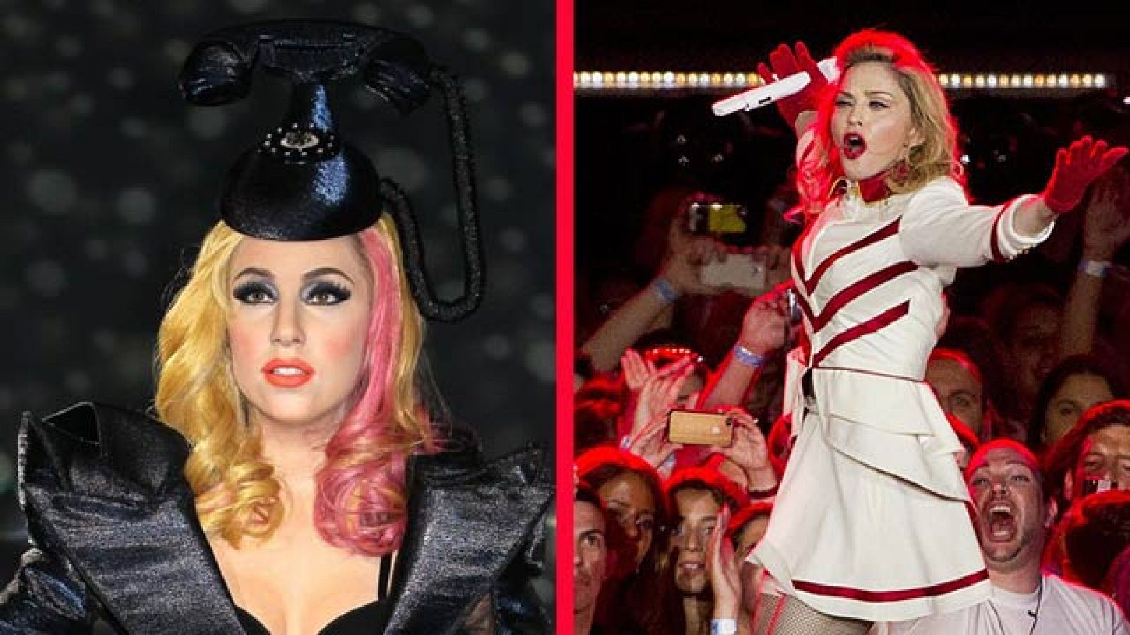 Más Gente - Madonna y Lady Gaga, duelo de divas en el escenario