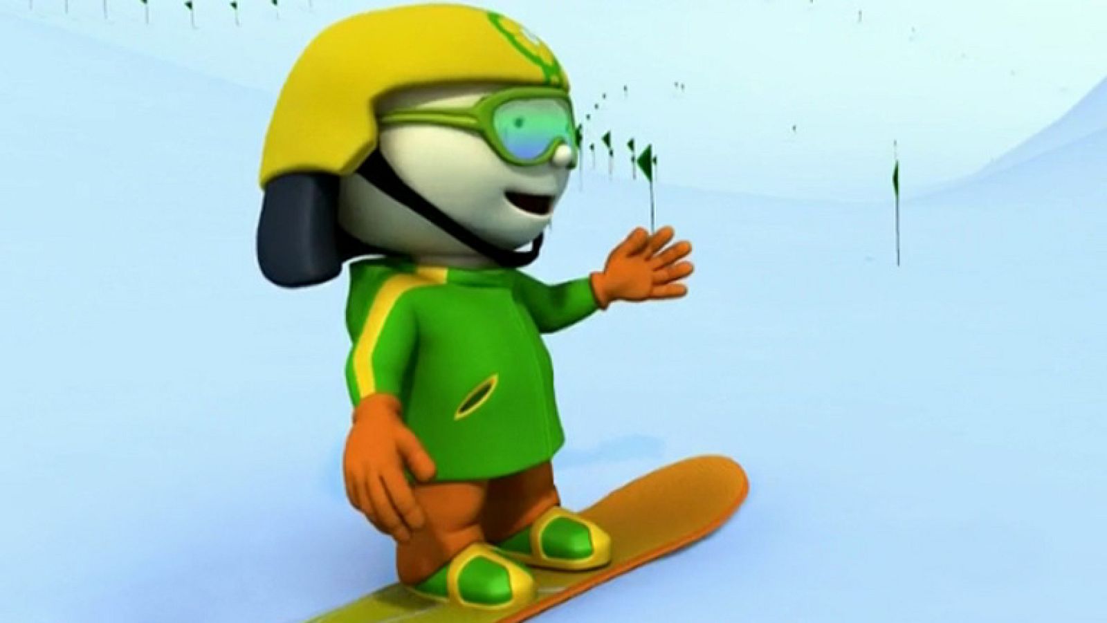 Nieva en la isla verde - Gombby | Ver