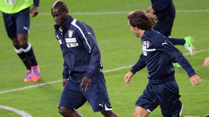 Telediario 1 - Balotelli se pone a punto para estar contra España