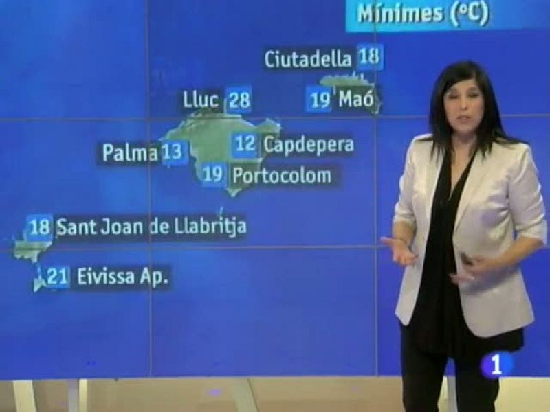 El temps a les Illes Balears - 06/06/12