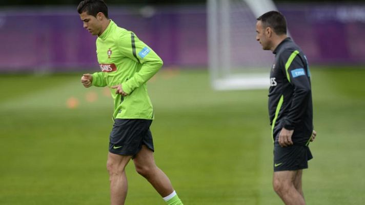 Telediario 1 - Los rivales en la Eurocopa ultiman detalles