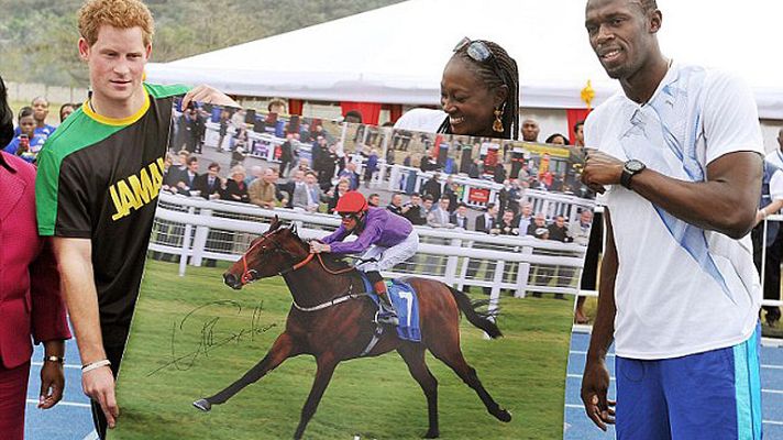 Telediario 1 - El caballo del príncipe Harry, 'Usain Colt', irá a los JJOO