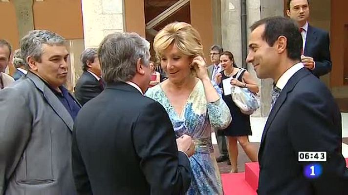 Telediario 1 - La Comunidad de Madrid reducirá a la mitad el número de diputados autonómicos, de 129 a 65