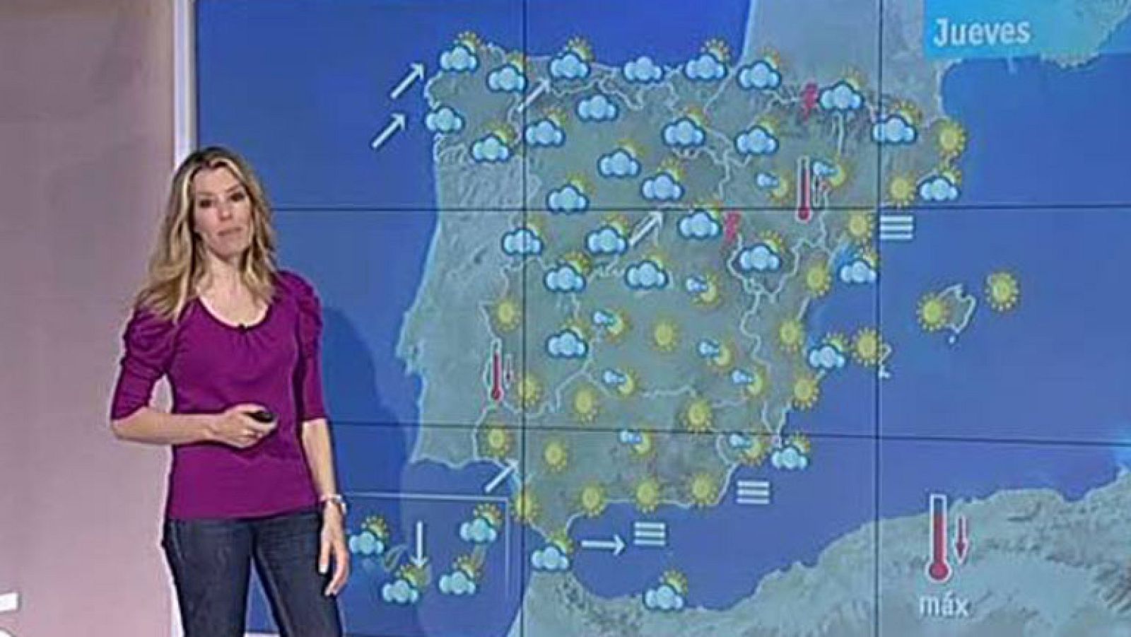 Ligera bajada de temperaturas con chubascos en el noroeste