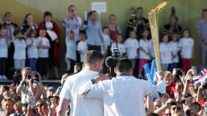 Telediario 1 - En Londres esperan 'hacer el agosto' con los Juegos