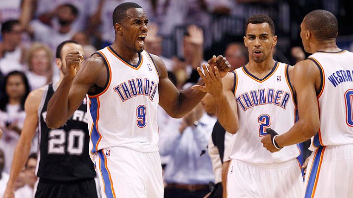 Telediario 1 - Serge Ibaka peleará por el anillo de la NBA