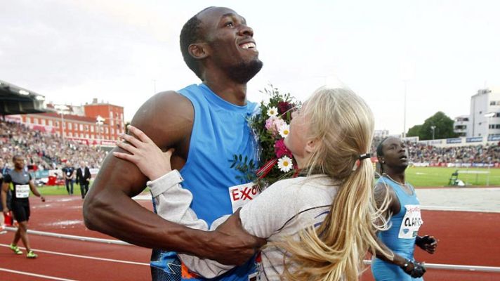 Telediario 1 - Usain Bolt se lleva por delante la Diamond League y lo que le pongan