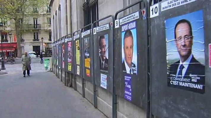 Telediario 1 - Elecciones legislativas en Francia