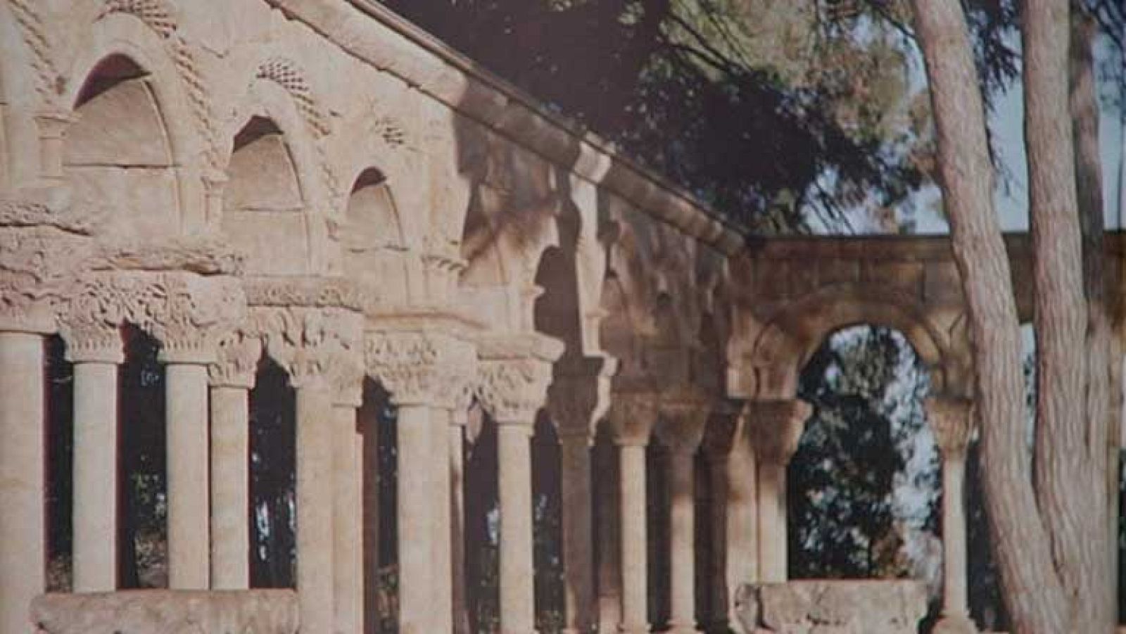 Diferentes elementos demuestran la autenticidad del claustro de la finca de Palamós
