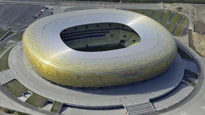 Telediario 1 - Así es el estadio donde debutará la Roja en la Eurocopa