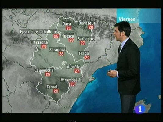 Noticias Aragón - El tiempo en Aragón - 08/06/12