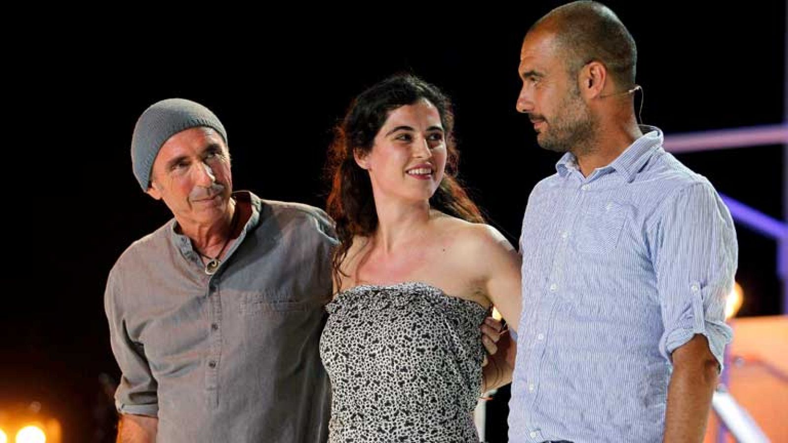 Guardiola participa en un concierto benéfico en la lucha contra el SIDA