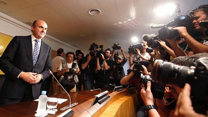 Telediario 1 - De Guindos: "No es un rescate"