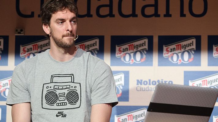 Baloncesto en RTVE - Pau Gasol: "Tengo ganas de ganar"