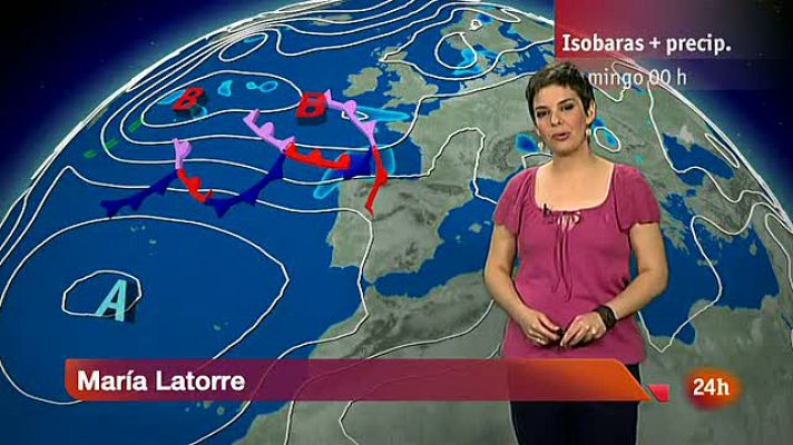 El tiempo - Cielos poco nubosos y temperaturas en ascenso
