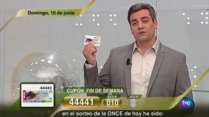 Sorteos ONCE - Sorteo ONCE - 10/06/12