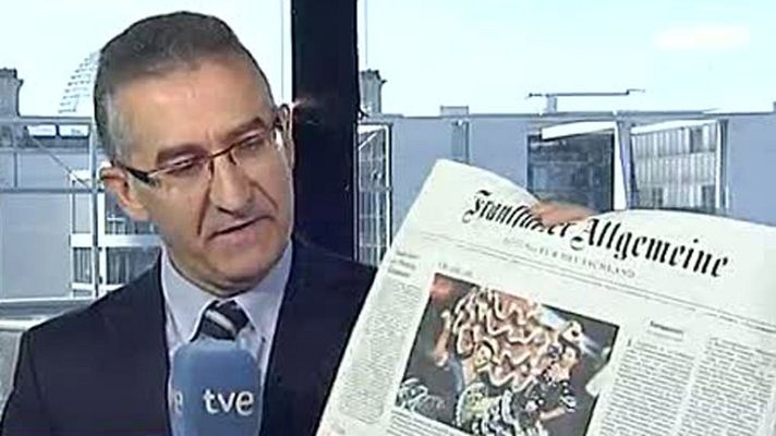 Los desayunos - La prensa alemana recoge con ironía el rescate financiero a España