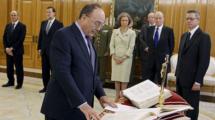 Informativo 24h - El nuevo gobernador del Banco de España promete su cargo frente al rey