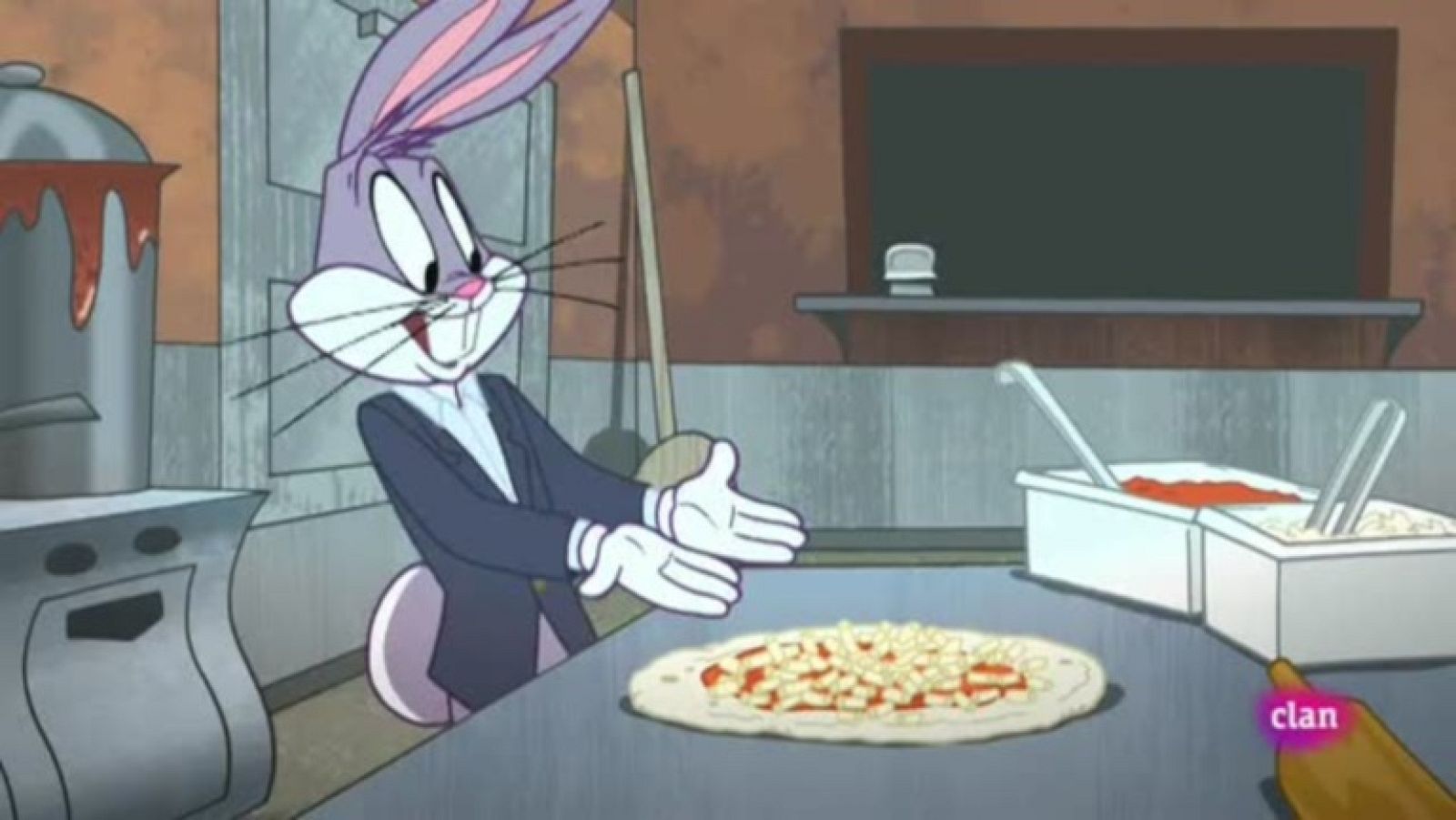 La pizza del domingo noche - El show de los Looney Tunes | Ver