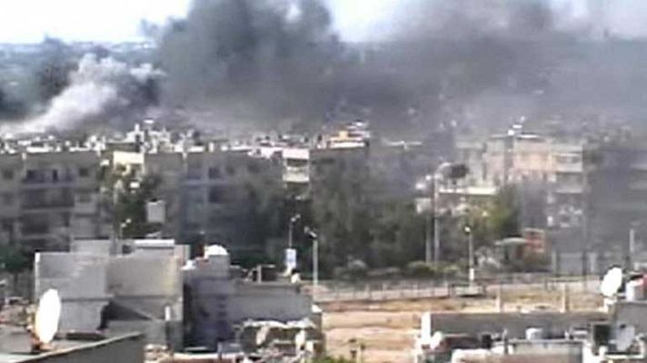 Telediario 1 - Naciones Unidas denuncia a Siria