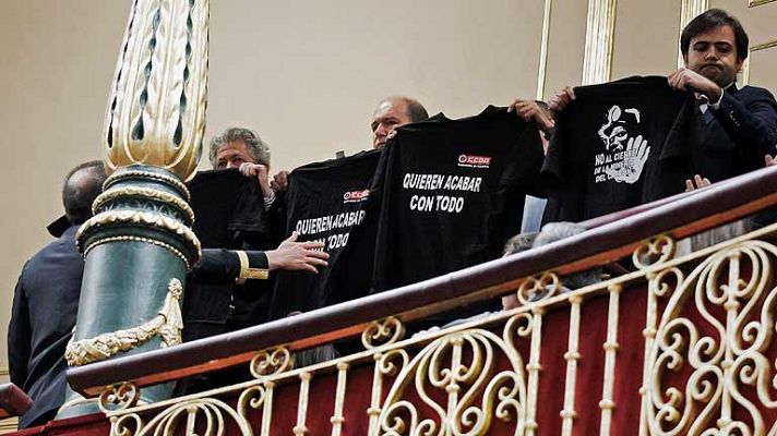 Informativo 24h - Desalojan a mineros del Congreso