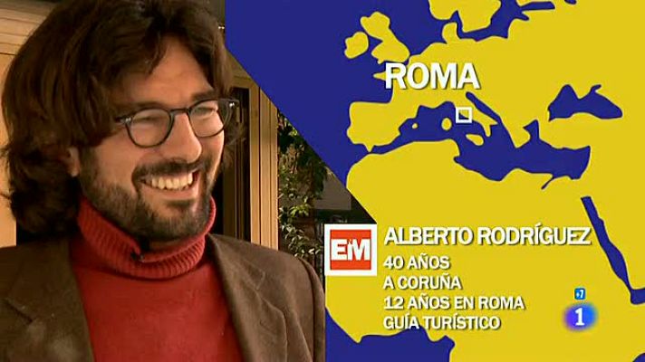 Españoles en el mundo - Roma - Alberto