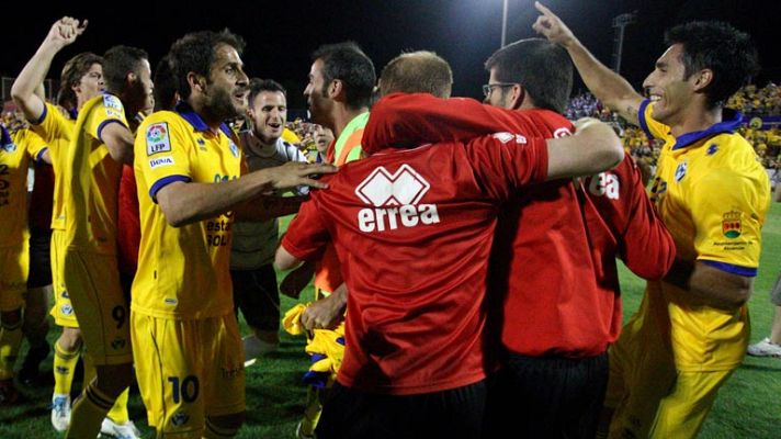 Telediario 1 - El Valladolid pone a prueba la ilusión del Alcorcón