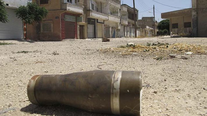 Telediario 1 - AI urge a actuar en Siria