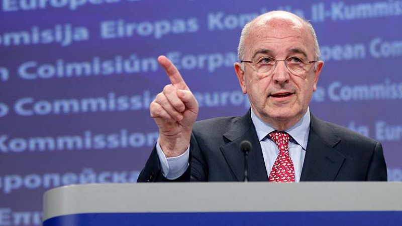 Rajoy y Almunia abordarán el rescate a la banca y la crisis del euro este viernes en la Moncloa