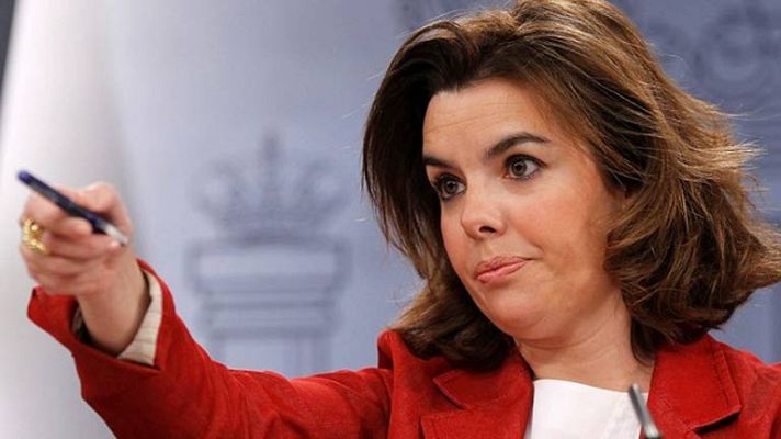 Informativo 24h - Sáenz de Santamaría afirma que "no hay que estar pendientes de la prima de riesgo"