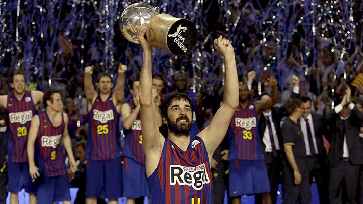 Telediario 1 - El Regal Barcelona gana la Liga Endesa